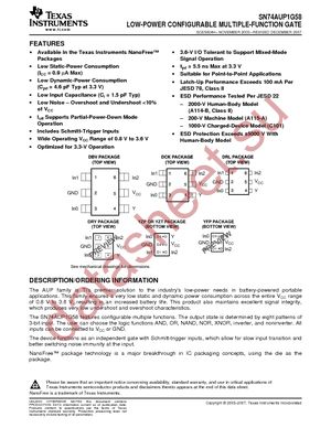 SN74AUP1G58DCKR datasheet  